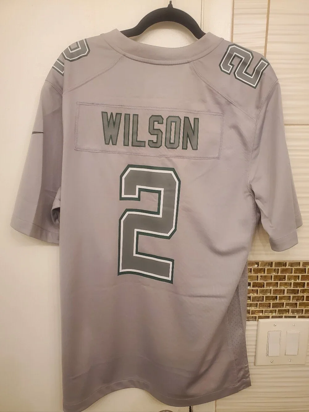 Brand New With Tags | Authentic Nike NFL Jersey. New York Jets #2 WILSON /Size M